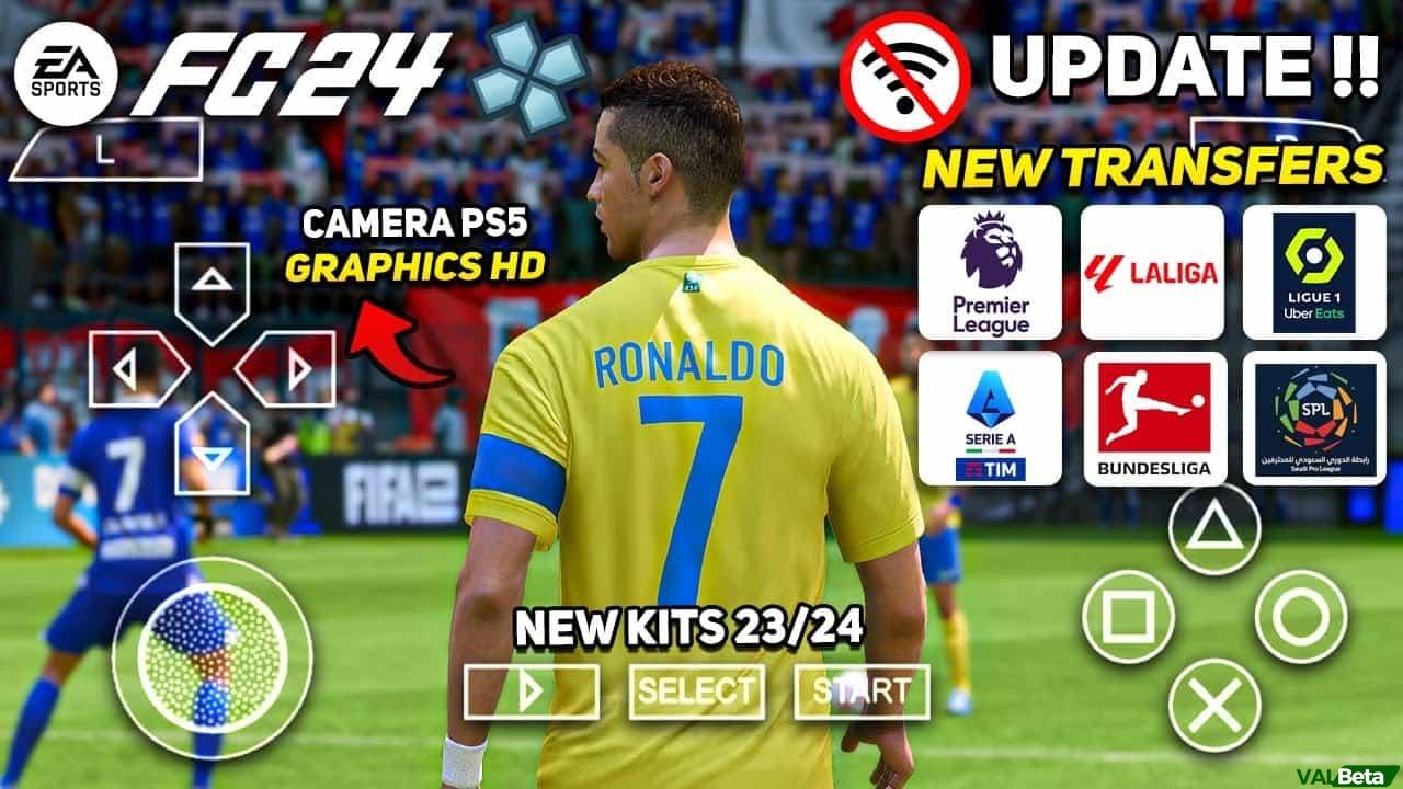 Download EA Sports FC 24 PPSSPP – FIFA 24 ISO for Free