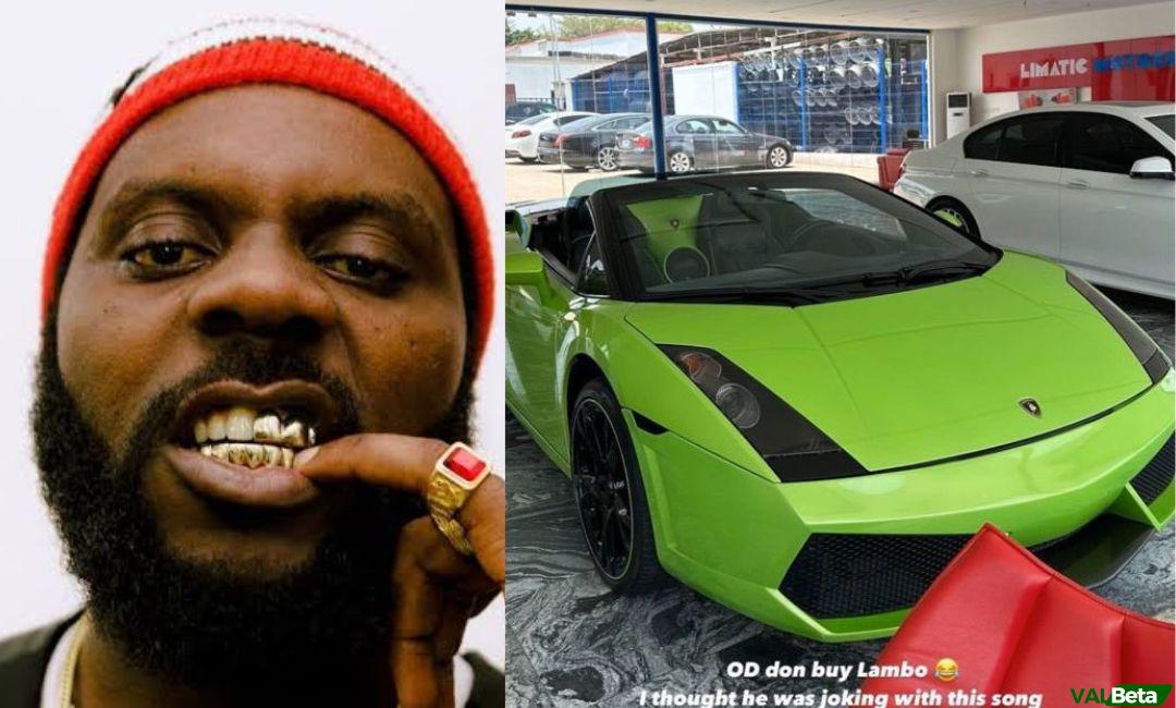 Afrobeats Star Odumodublvck Allegedly Purchases New Car