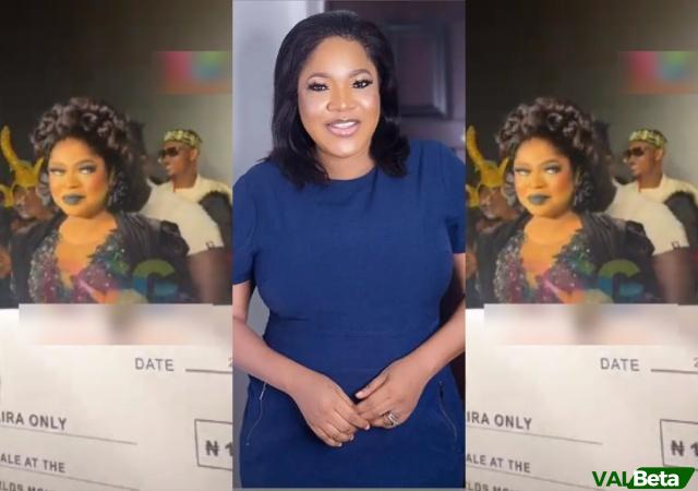 Surprise and Disbelief: Toyin Abraham’s Reaction to Bobrisky Winning Best Dressed Female at a Glamorous Event