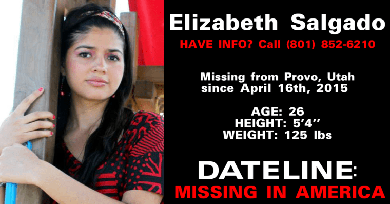 Who Is Elizabeth Salgado? Missing Case Update, Help Post On Facebook