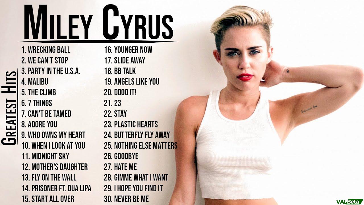 Best Of Miley Cyrus Songs DJ Mix Mixtape | Miley Cyrus Greatest Hits Full Album